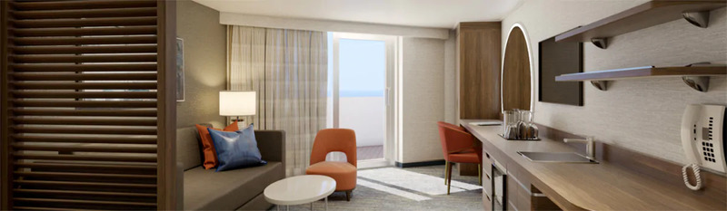 Carnival Excel Corner Suite